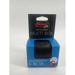 NEW FLEXI Multi Box Add on for FLEXI Retractable Leashes Poop Bag Dispenser Dog